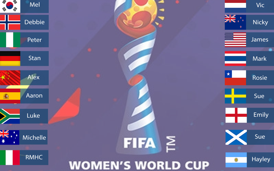 Women’s World Cup 2019 Staff Sweepstake
