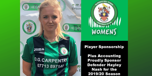 We are delighted to sponsor Hayley Nash for the 2019/20 season!