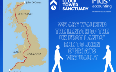 Walking the length of the UK virtually for the Clock Tower Sanctuary!