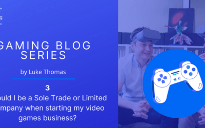 Should I be a Sole Trade or Limited Company when starting my video games business?