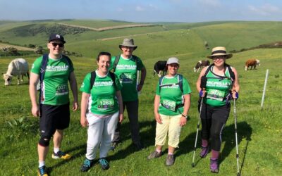 Completing the South Coast Mighty Hike for Macmillan!