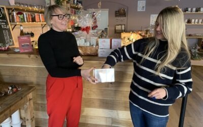 The winner of our 2022 Christmas Hamper Raffle is revealed!