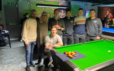 Plus Accounting compete in Pool Championships!