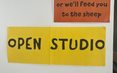 Vicky attends Shaun By The Sea Open Studio Event!