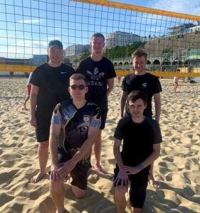 FRP Volleyball tournament at Yellowave in Brighton.